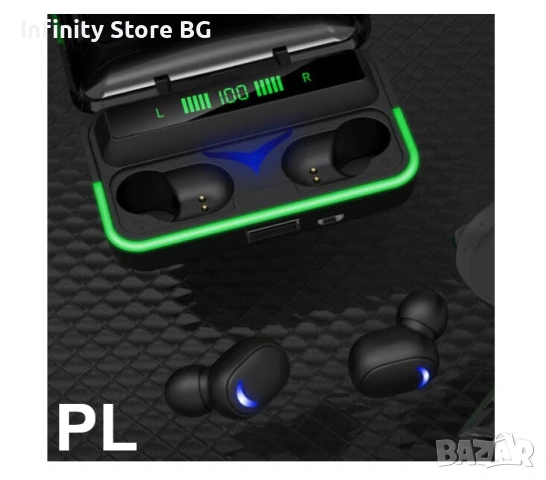 🎧 Безжични слушалки E10 MiPods 5.3 – стил, звук и свобода без кабели, снимка 8 - Безжични слушалки - 53466960