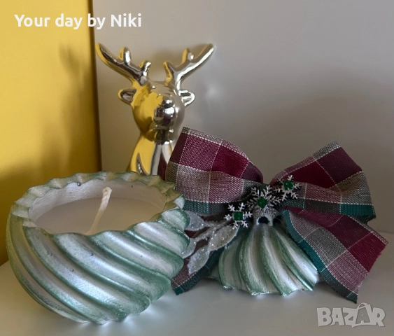 Коледна топка със свещичка, снимка 5 - Коледни подаръци - 52772483