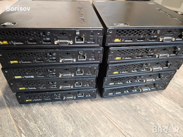 Двуядрени Компютри Lenovo ThinkCentre M53 Tiny Intel Pentium J2900 (2.41 GHz), снимка 4 - Работни компютри - 53697295