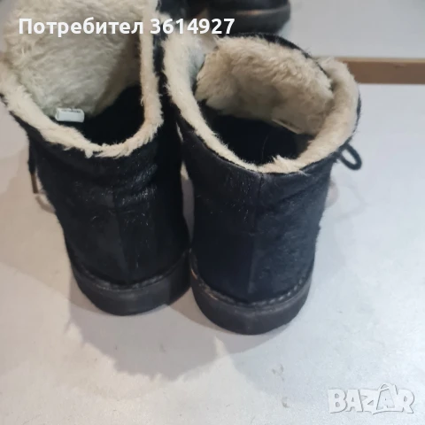 Боти с косъм естествена кожа Rebecca White N36 -23,5cm, снимка 3 - Дамски боти - 51006935