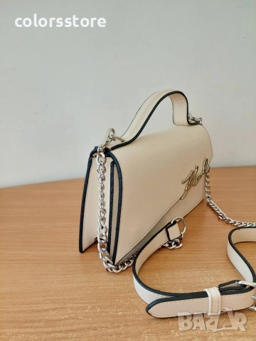 Луксозна чанта Karl Lagerfeld/SG372, снимка 5 - Чанти - 53788264