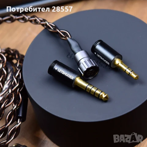 +Подарак Нови- неотваряни Letshuoer S08 13mm Planar Magnetic Driver iem, снимка 3 - Слушалки и портативни колонки - 51428021