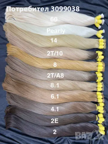 Екстеншъни ЕСТЕСТВЕНА КОСА 200 гр., снимка 15 - Продукти за коса - 50140992