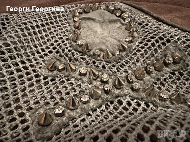 Уникална, нестандартна блузка, снимка 6 - Тениски - 50626173