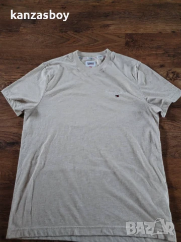tommy hilfiger - страхотна мъжка тениска Л, снимка 5 - Тениски - 51417268