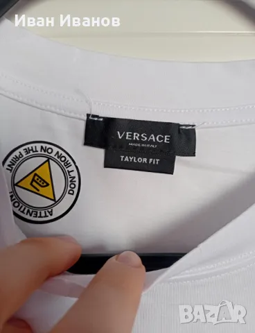 Чисто нова оригинална тениска Versace, снимка 2 - Тениски - 48728124