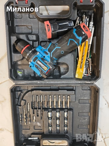 Акумулаторен безчетков винтоверт Gisam, снимка 2 - Винтоверти - 53976141