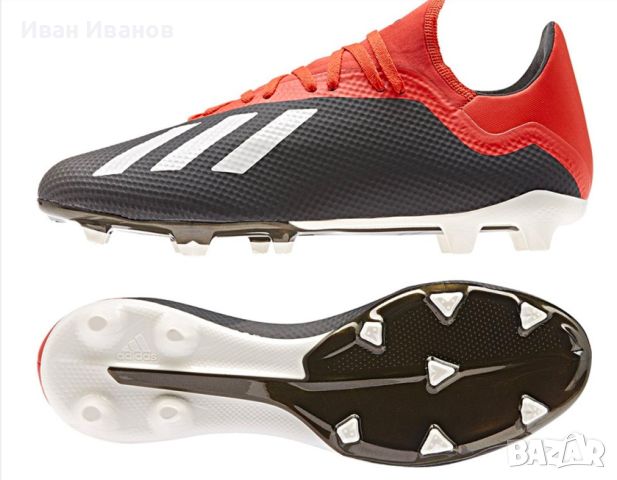 бутонки  Adidas X 18.3 Fg номер 40,5 - 41 1/3, снимка 1 - Футбол - 46218541