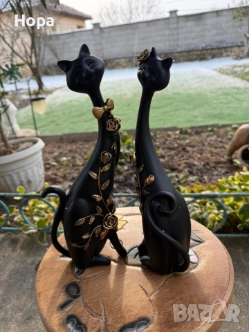 Луксозен комплект котки , снимка 3 - Декорация за дома - 53399556