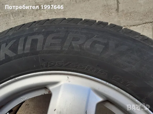 Джанти с гуми 195/65R15, снимка 12 - Гуми и джанти - 46842242