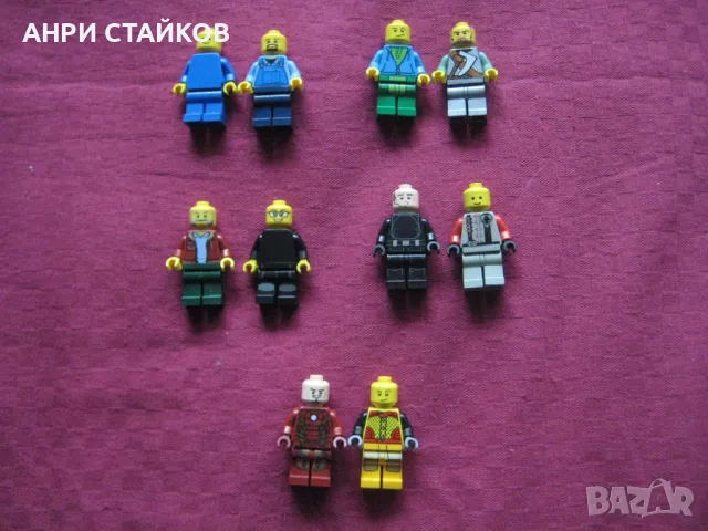 Продавам фигурки човечета на LEGO, снимка 1 - Фигурки - 30420862