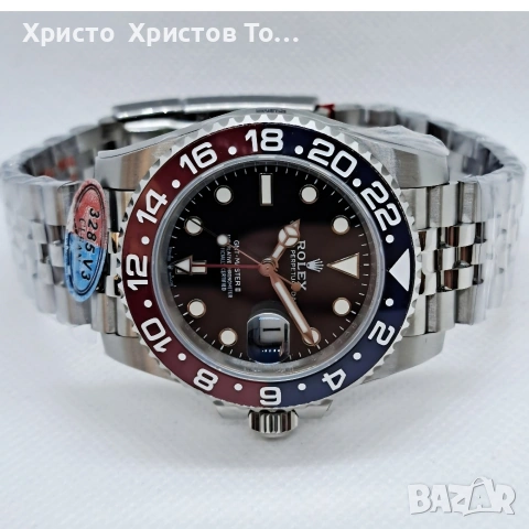Мъжки луксозен часовник Rolex GMT-Master II PEPSI