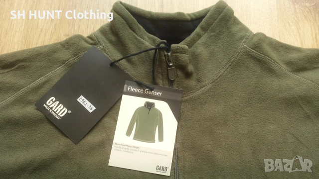 GARD Micro Polar Fleece 200 gm2 размер M за лов риболов поларена блуза - 2129, снимка 4 - Екипировка - 53485762