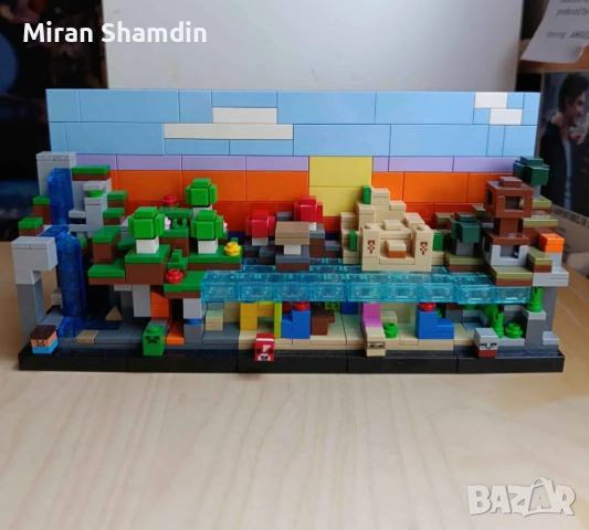 LEGO Minecraft 21589 Mini Biomes – пълен комплект, с кутия и книжка