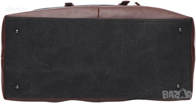 Платнена чанта за пътуване с голям капацитет 40-50 литра, черна, снимка 4 - Чанти - 50442865