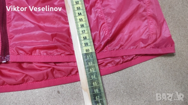Swix Олекотено Дамско Яке с Цип Размер S Ветровка Розова, снимка 6 - Якета - 52337152