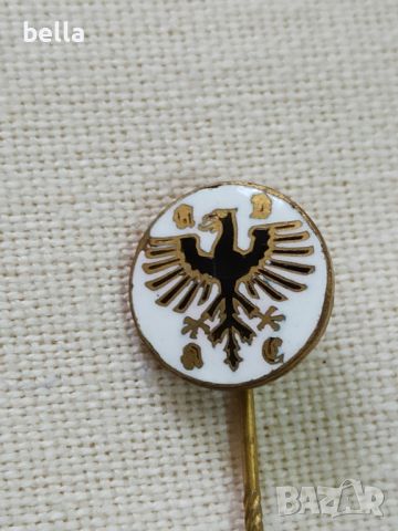 Немска стара емайлирана значка ADAC, снимка 2 - Антикварни и старинни предмети - 45875637