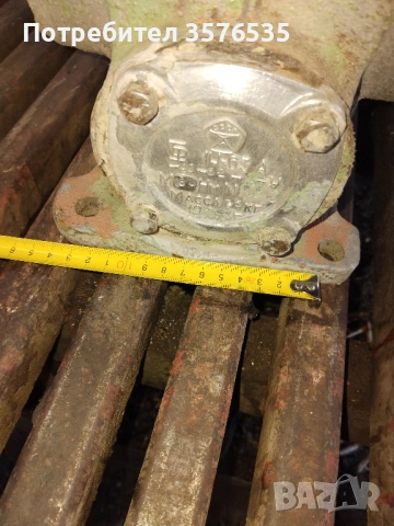 Червячен редуктор 1Ч-63А (1:10) – СССР | С ремъчна шайба |, снимка 7 - Други машини и части - 53751933