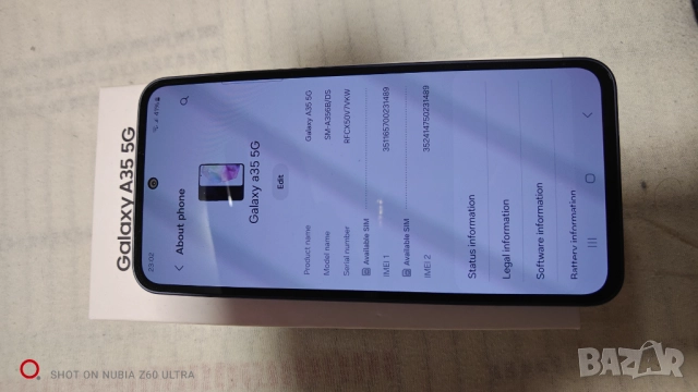 Samsung galaxy a35 5G 6/128gb