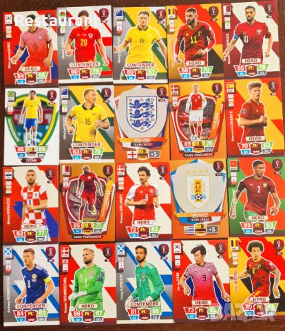 Футболни картички футболисти PANINI - Световна купа 2022 WORLD CUP, снимка 2 - Фен артикули - 45479712