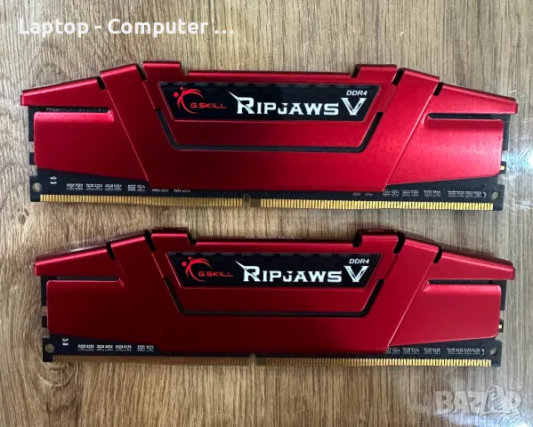 G.Skill Ripjaws V 16GB DDR4 2666MHz - Рам памет за компютър, снимка 1 - RAM памет - 48453740