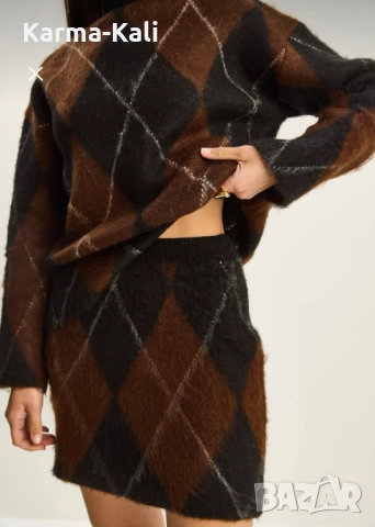 нов плетен к-т пола и пуловер , снимка 3 - Рокли - 52944357