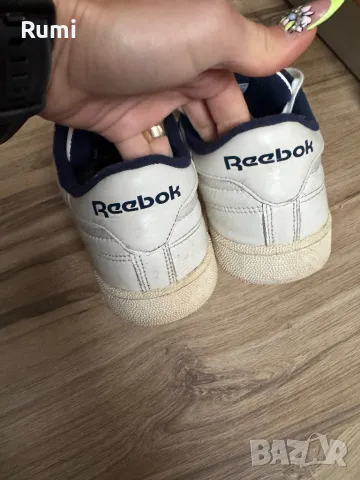 Кожени оригинални кецове Reebok Classic ! 45,5 н, снимка 7 - Кецове - 48973302