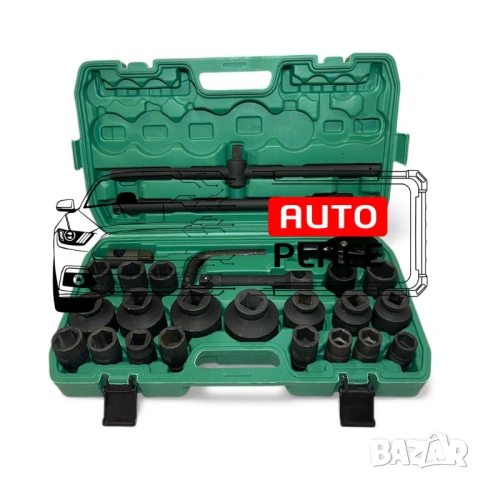 Камионджийско ( камионско ) гедоре 26 части 3/4″ и 1″ 6-стенно StahlMayer, снимка 5 - Гедорета - 53936094