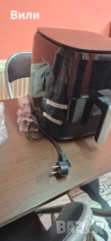 Фритюрник с горещ въздух Air Fryer XL 5 литра, снимка 11 - Фритюрници - 53622734