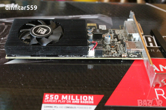 Видеокарта PowerColor AMD Radeon R7 240 4GB 128BIT GDDR5 HLEV2, снимка 4 - Видеокарти - 44987396
