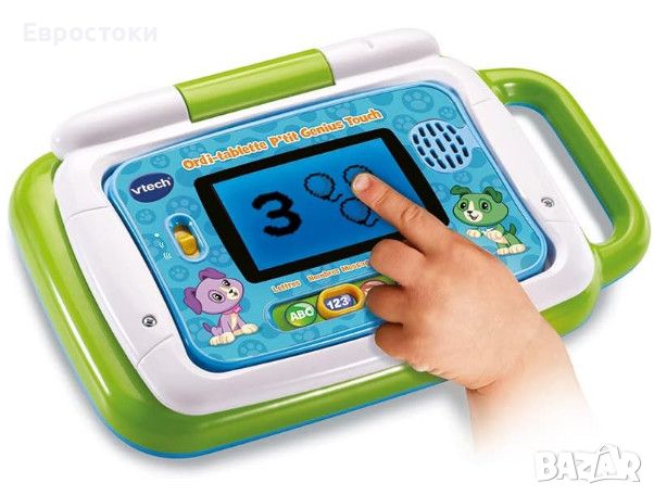 Детски образователен таблет VTech Ordi-P'tit Genius Touch, снимка 3 - Образователни игри - 45360355