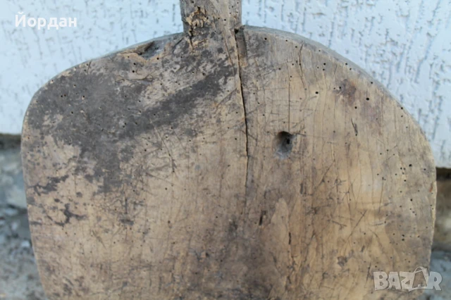 Дървена лопата за хляб, снимка 4 - Антикварни и старинни предмети - 51206329
