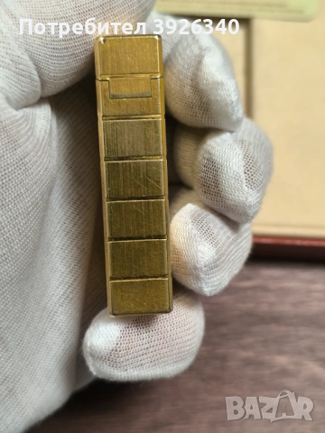 S.T.Dupont линия 1 златна пълен комплект , снимка 7 - Антикварни и старинни предмети - 54010010