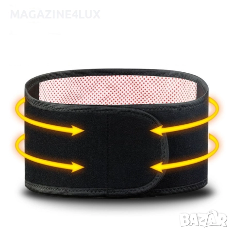  Самозагряващ магнитен турмалинов пояс TV172B – естествено облекчение за болки и напрежение , снимка 5 - Други - 51582280