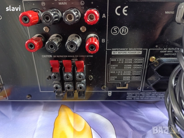 Receiver Yamaha RX-V396 RDS , снимка 6 - Ресийвъри, усилватели, смесителни пултове - 53281106