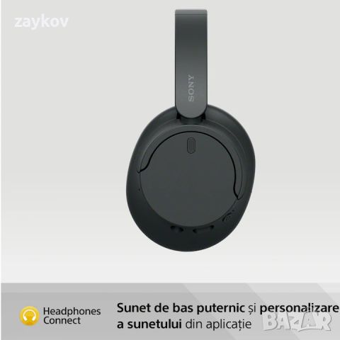 Безжични слушалки Sony - WH-CH720, ANC, черни, снимка 3 - Слушалки и портативни колонки - 46118159