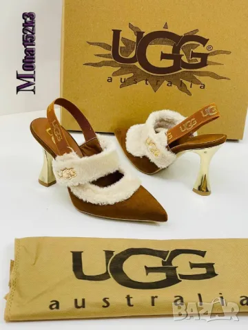 дамски обувки на ток и чанта UGG ysl saint laurent , снимка 3 - Чанти - 48358206