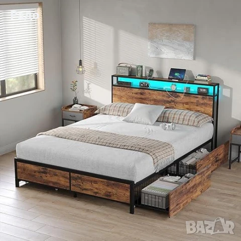 Мебели от дърво и желязо, снимка 8 - Скринове - 45481967