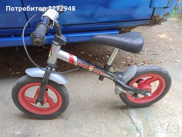 детски велосипед без педали запазено 