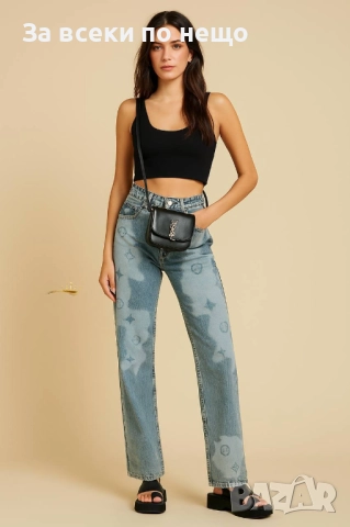 Louis Vuitton Дамски Сини Дънки Луис Витон Код SK23