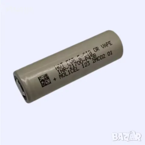 Батерия Molicel P45B 21700 4500mah 45А, снимка 8 - Друга електроника - 46834915