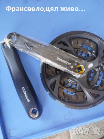 Курбел за велосипед колело Shimano fc m371, снимка 1