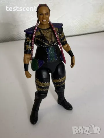 Екшън фигура WWE Nia Jax Ная Джакс Mattel WWE Elite figure играчка Green, снимка 6 - Колекции - 49245790