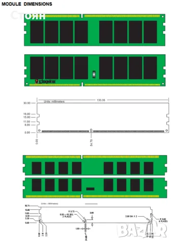 8GB RAM памет Kingston DDR3 1600MHz нископрофилна, снимка 4 - RAM памет - 48900391