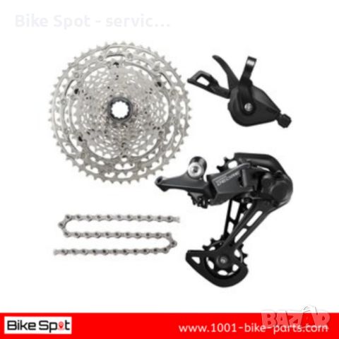 11sp Shimano Deore 5100 kit 51t group set монтаж скорости, снимка 1 - Части за велосипеди - 38389049