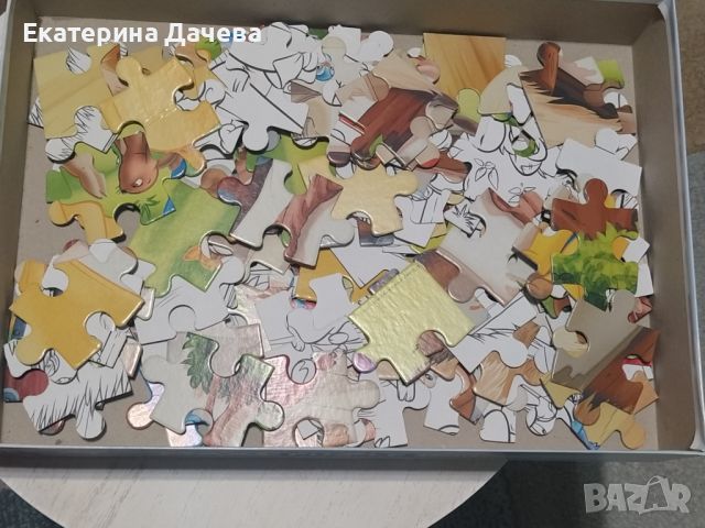 Продавам пъзелите Снежанка и Животните и растенията в гората, снимка 2 - Игри и пъзели - 46175546