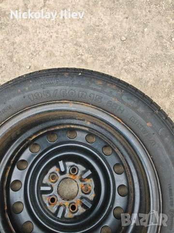 Резервна гума с джанта , снимка 2 - Гуми и джанти - 53889366