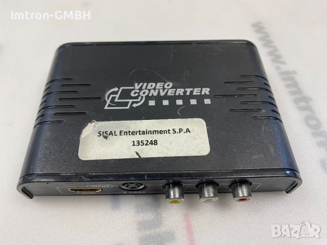  Конвертор Techly IDATA SPDIF-5 SVideo/RCA към HDMI, снимка 4 - Приемници и антени - 46272210