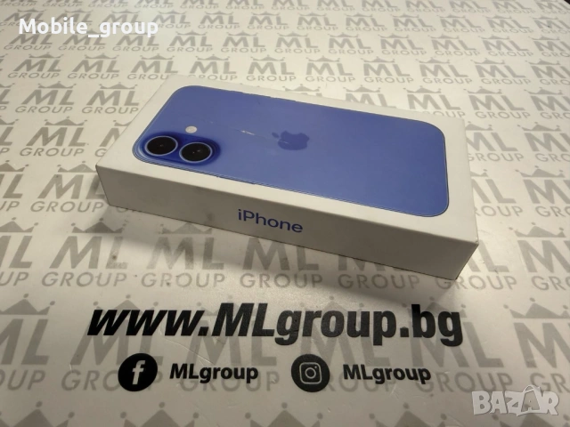 #MLgroup предлага iPhone 16 128GB Ultramarine 96%, втора употреба., снимка 5 - Apple iPhone - 53890073
