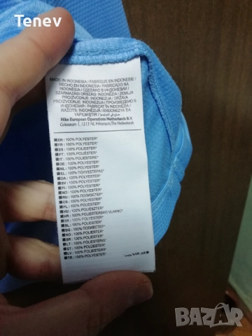 Manchester City Aguero Home 2013 2014 Nike Long Sleeve оригинална тениска фланелка Манчестър Сити, снимка 7 - Тениски - 52807819